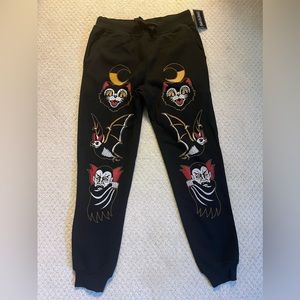 Black craft sweatpants